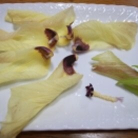 花オクラの酢の物 レシピ 作り方 By 根岸農園 楽天レシピ 花オクラの酢の物 レシピ 作り方 By 根岸農園 楽天レシピ